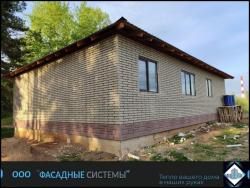 Кирпич 3Д термопанели - готовый фасад дома