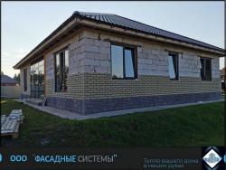 Монтаж термопанелей на дом из газобетона своими руками 