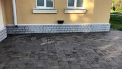 низ фундамента под камень серый цвет термопанели 