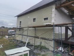 Начало монтажа из термопанелей с утеплением 